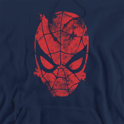 Navy - Side - Marvel Unisex Adult Webhead Hoodie