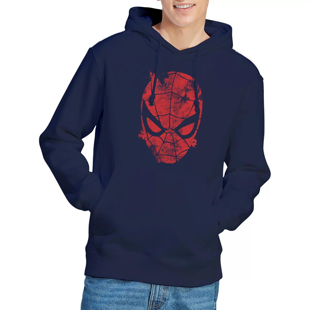 Navy - Lifestyle - Marvel Unisex Adult Webhead Hoodie