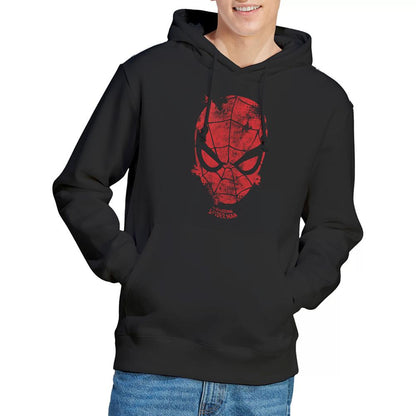 Black - Lifestyle - Marvel Unisex Adult Webhead Hoodie