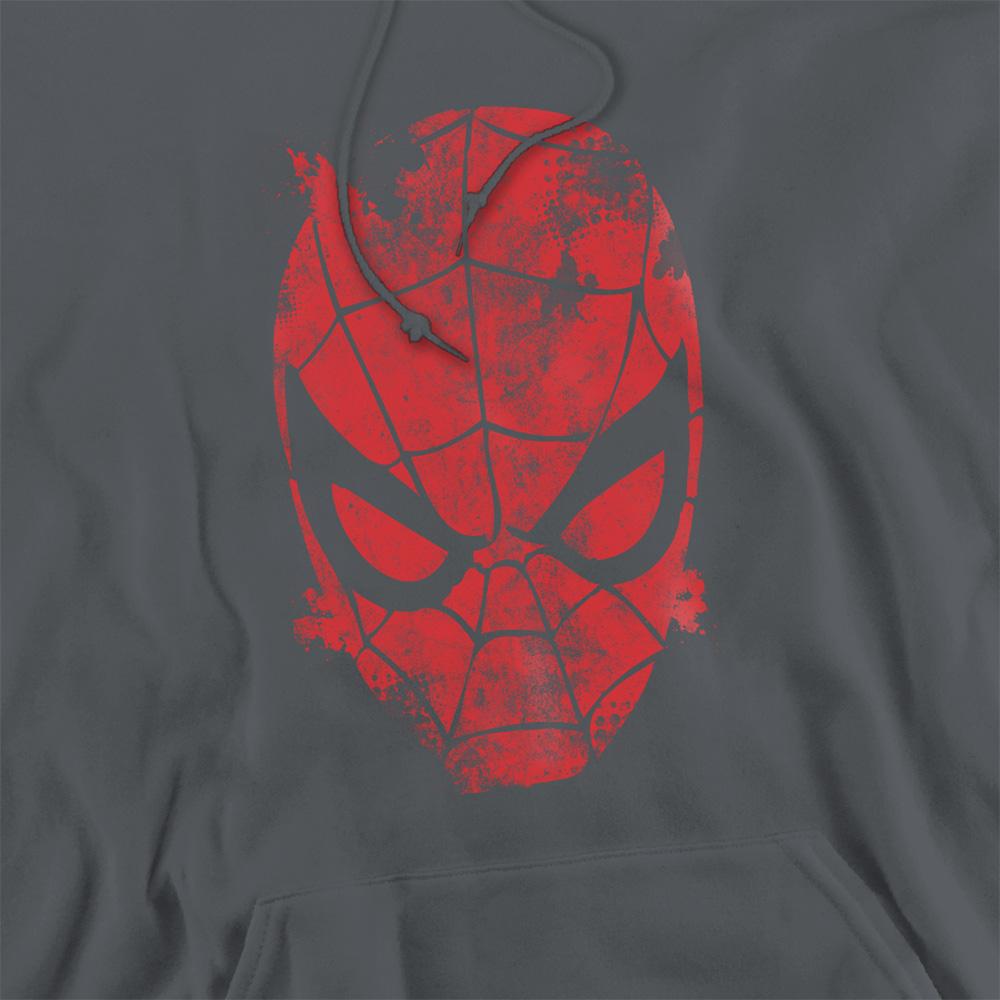 Charcoal - Side - Marvel Unisex Adult Webhead Hoodie