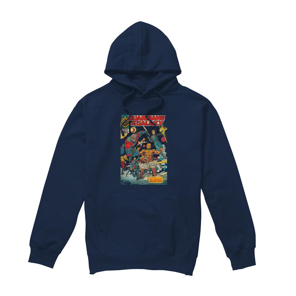 Navy - Front - Guardians Of The Galaxy Volume 3 Unisex Adult Hoodie