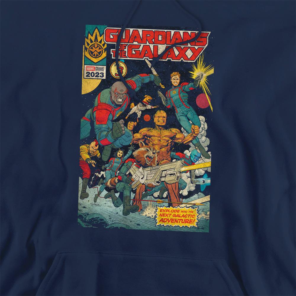 Navy - Side - Guardians Of The Galaxy Volume 3 Unisex Adult Hoodie