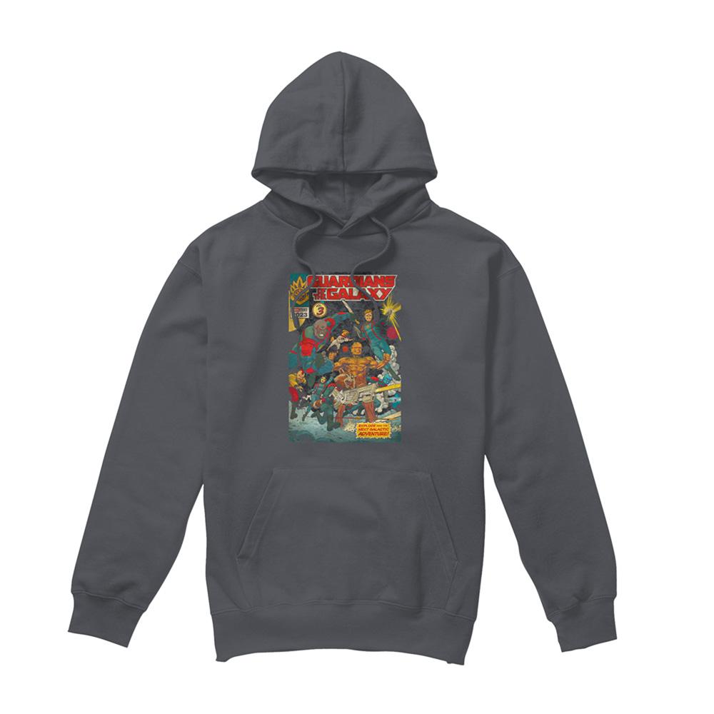 Charcoal - Front - Guardians Of The Galaxy Volume 3 Unisex Adult Hoodie