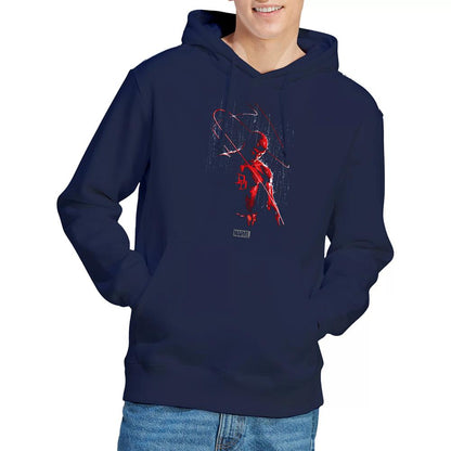 Navy - Lifestyle - Daredevil Unisex Adult Rain Hoodie