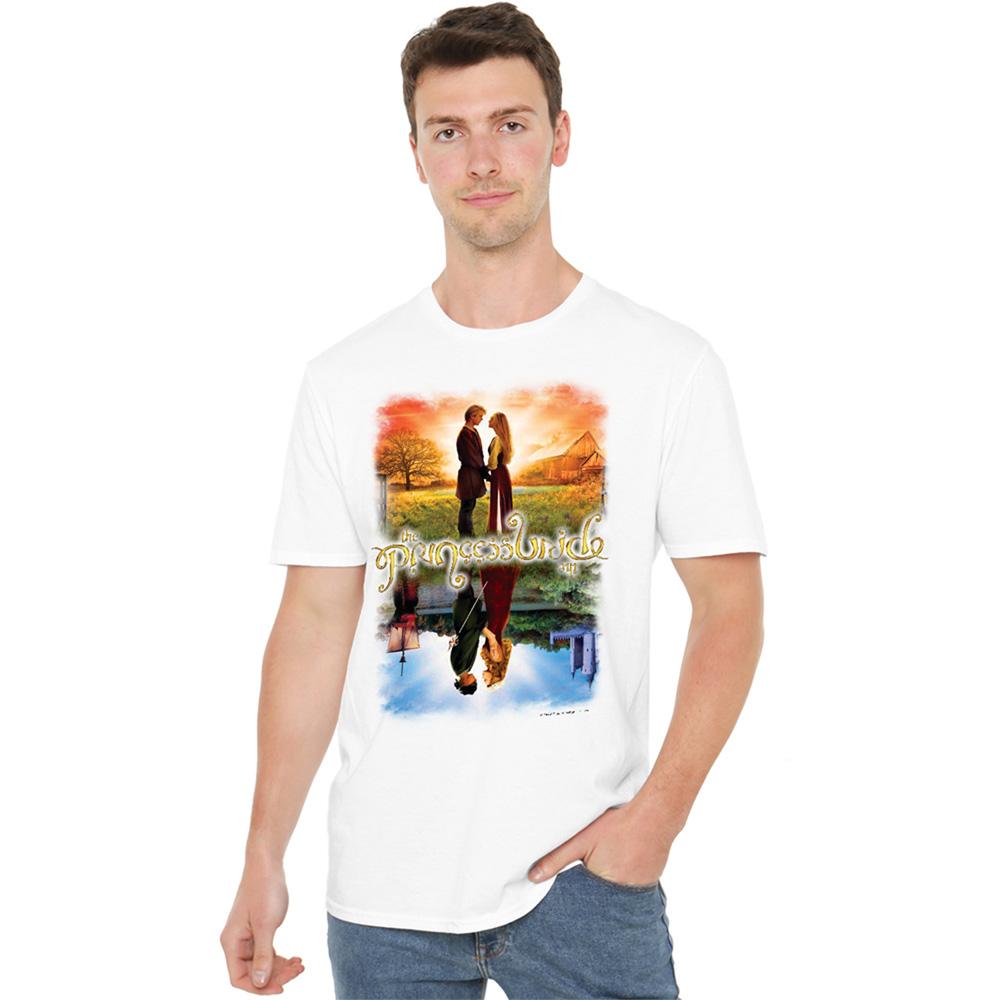 White - Back - The Princess Bride Unisex Adult Poster T-Shirt