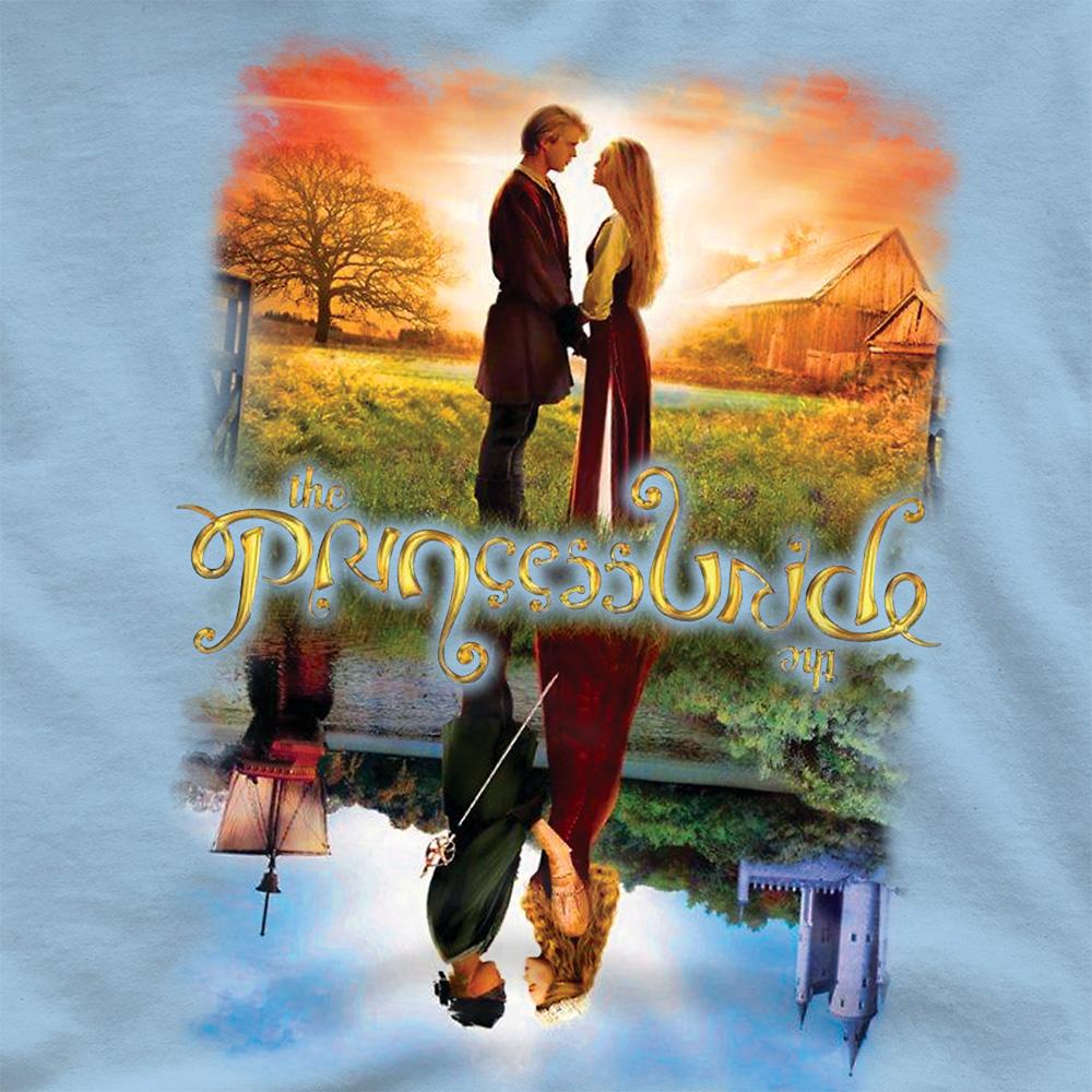 Light Blue - Side - The Princess Bride Unisex Adult Poster T-Shirt