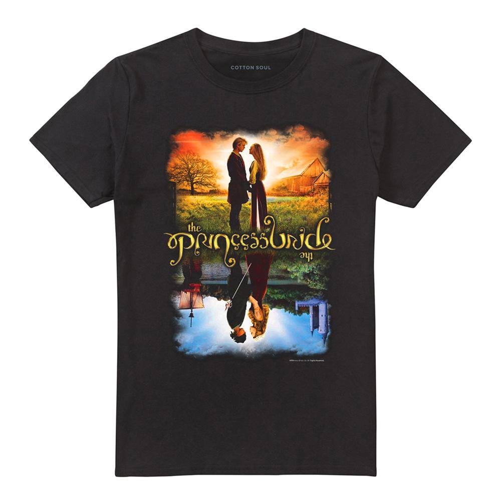 Black - Front - The Princess Bride Unisex Adult Poster T-Shirt