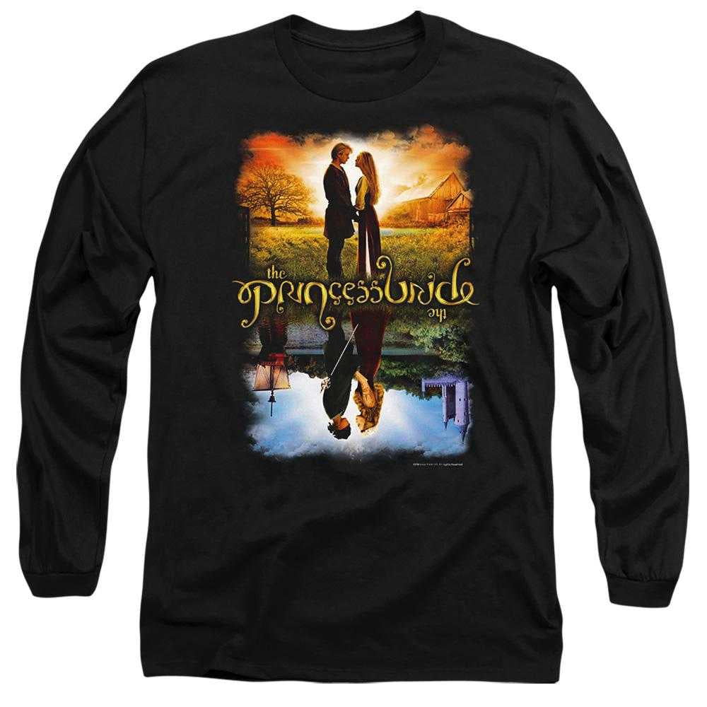 Black - Front - The Princess Bride Unisex Adult Poster Long-Sleeved T-Shirt