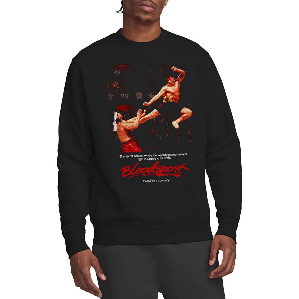 Black - Lifestyle - Bloodsport Unisex Adult Poster Sweatshirt