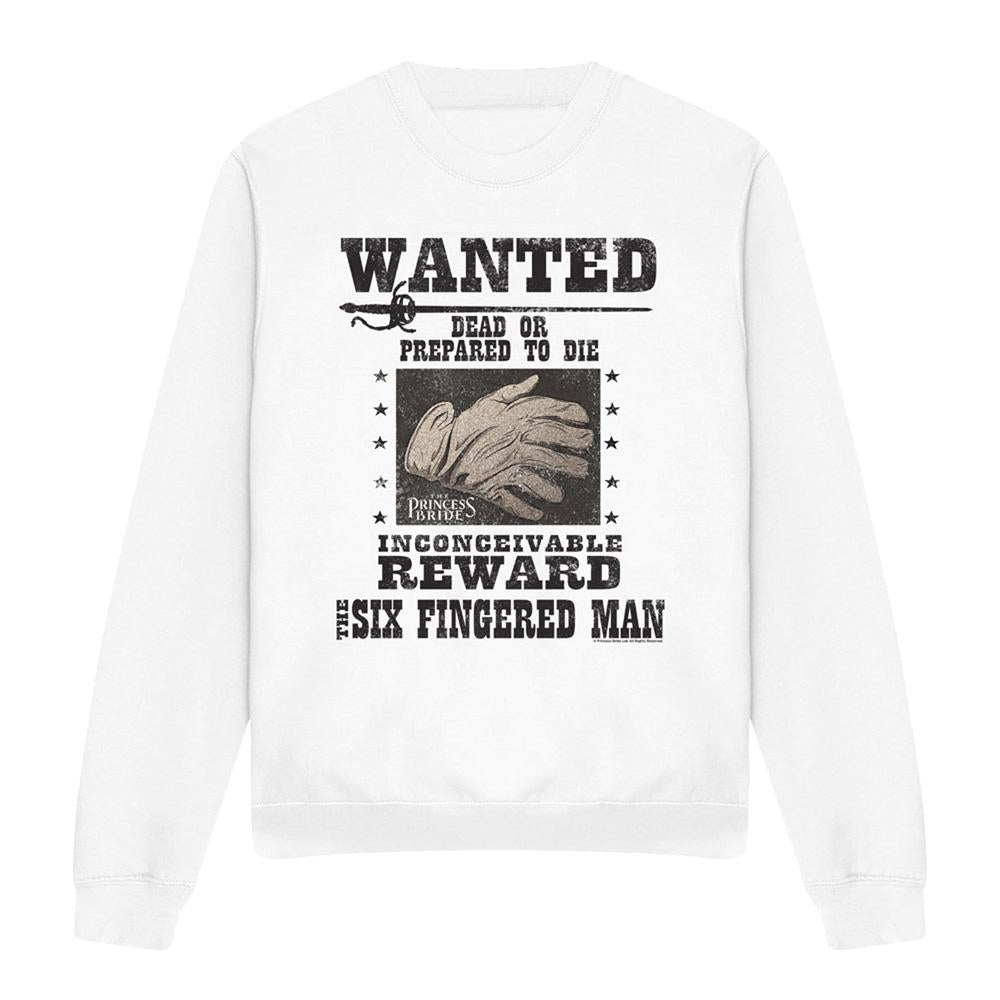 White - Front - The Princess Bride Unisex Adult Sweatshirt