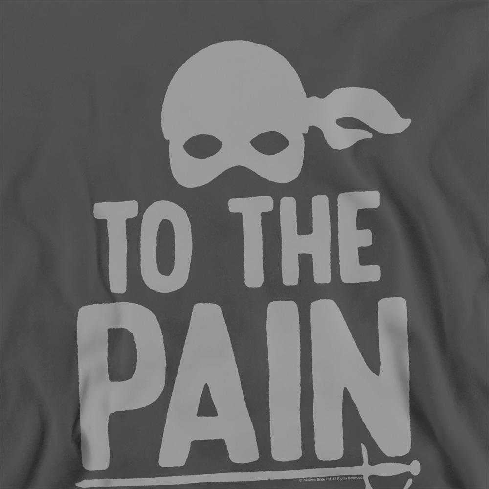 Charcoal - Side - The Princess Bride Unisex Adult To The Pain Sweatshirt