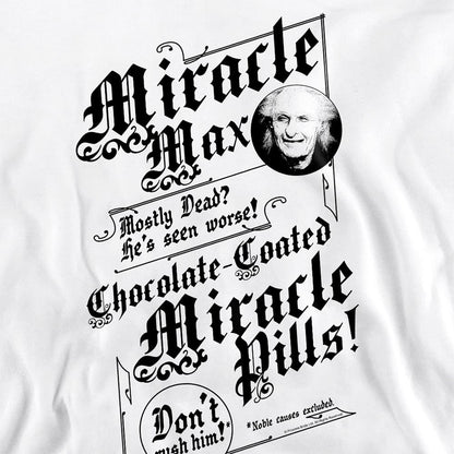 White - Side - The Princess Bride Unisex Adult Miracle Max Sweatshirt
