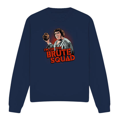 Navy - Front - The Princess Bride Unisex Adult I´m On The Brute Squad Sweatshirt