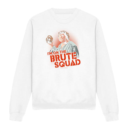 White - Front - The Princess Bride Unisex Adult I´m On The Brute Squad Sweatshirt
