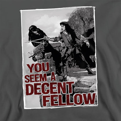 Charcoal - Side - The Princess Bride Unisex Adult Fellow Sweatshirt