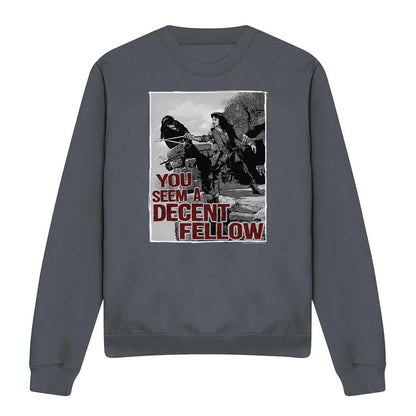 Charcoal - Front - The Princess Bride Unisex Adult Fellow Sweatshirt