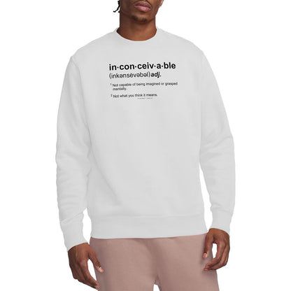 White - Lifestyle - The Princess Bride Unisex Adult Definition Sweatshirt