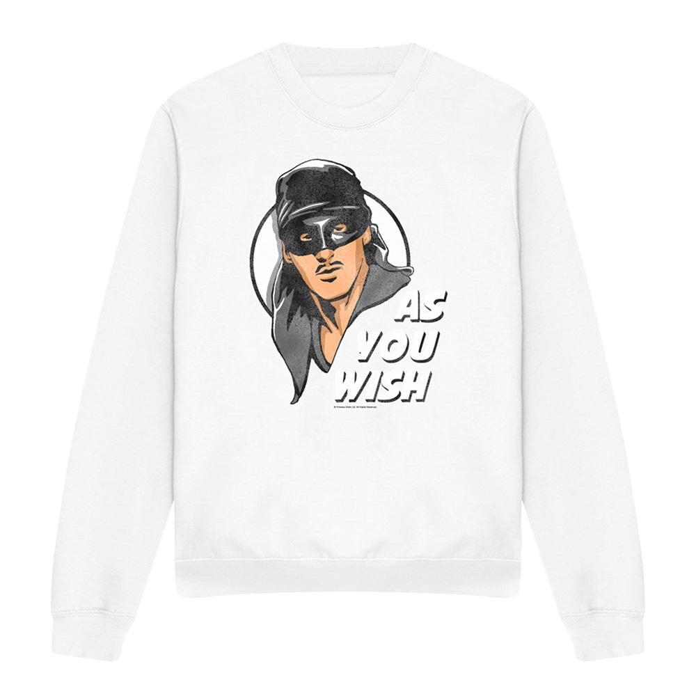 White - Front - The Princess Bride Unisex Adult As You Wish Sweatshirt