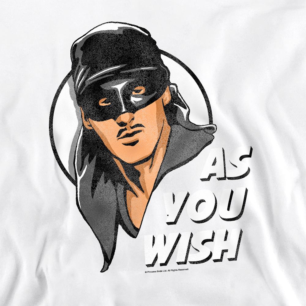 White - Side - The Princess Bride Unisex Adult As You Wish Sweatshirt