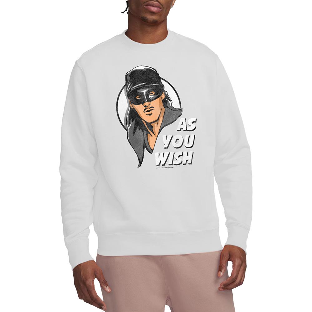 White - Lifestyle - The Princess Bride Unisex Adult As You Wish Sweatshirt