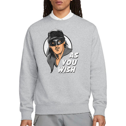 Athletic Heather - Lifestyle - The Princess Bride Unisex Adult As You Wish Sweatshirt