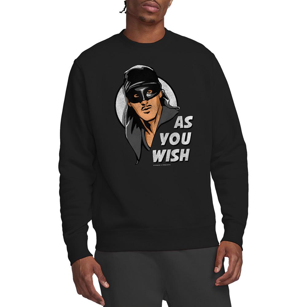 Black - Lifestyle - The Princess Bride Unisex Adult As You Wish Sweatshirt