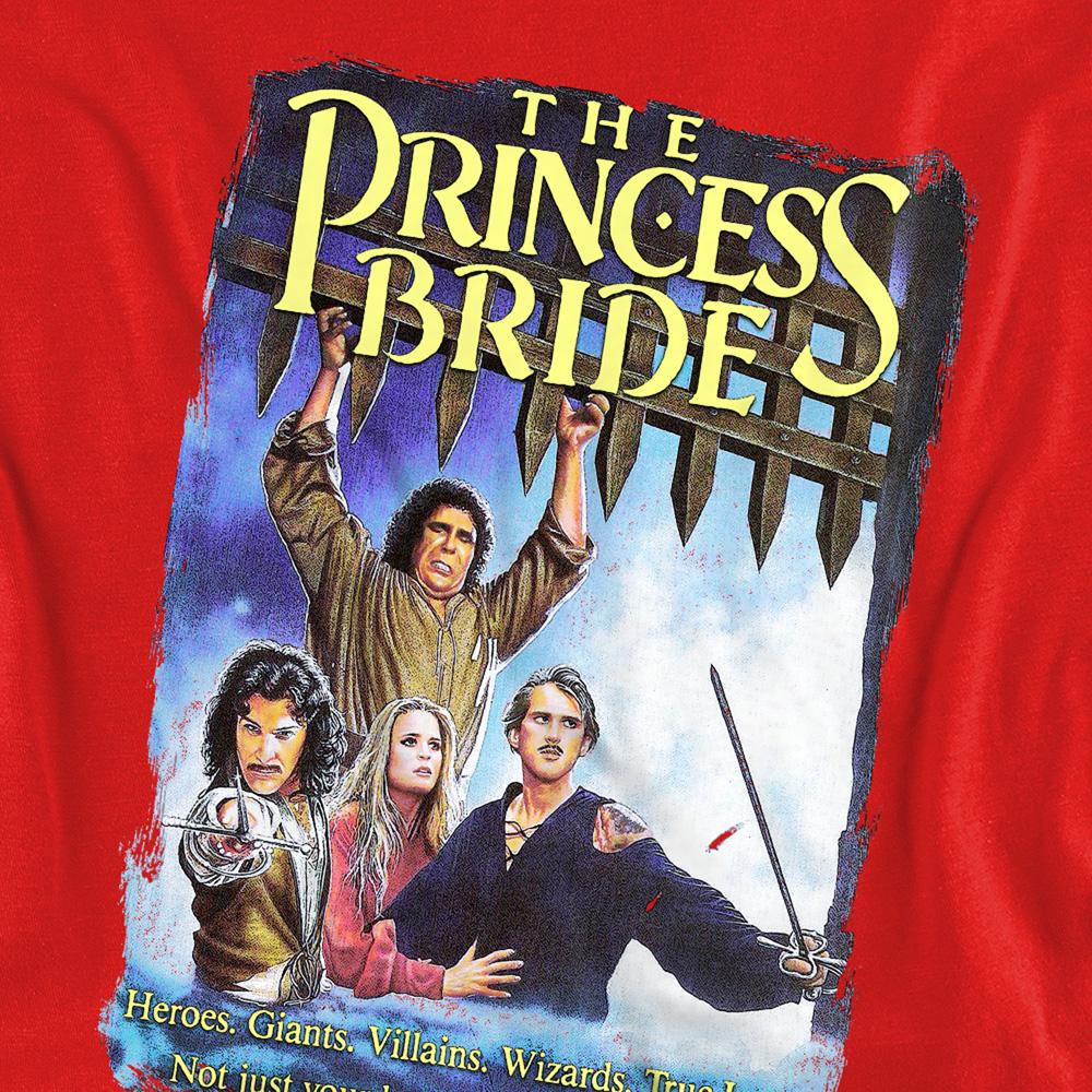 Red - Side - The Princess Bride Unisex Adult Poster Sweatshirt