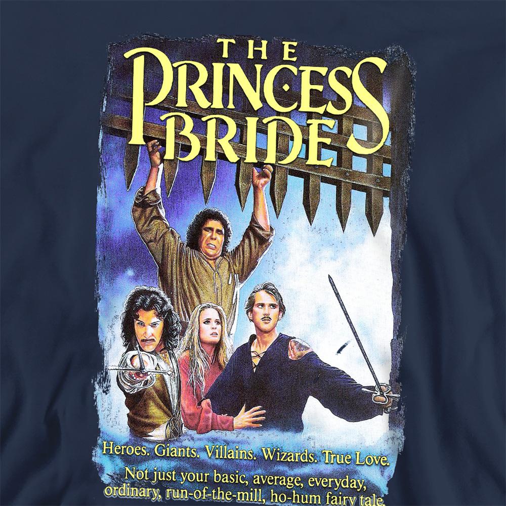 Navy - Side - The Princess Bride Unisex Adult Poster Sweatshirt