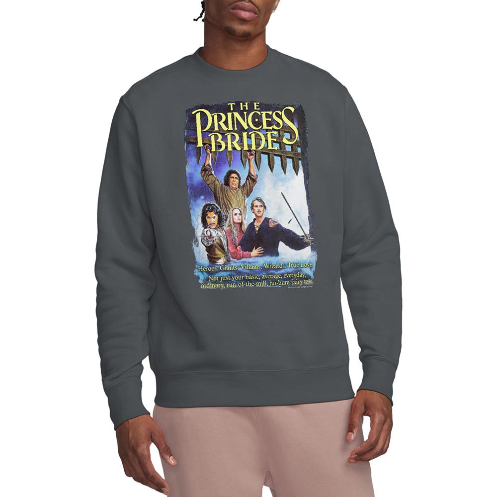 Charcoal - Lifestyle - The Princess Bride Unisex Adult Poster Sweatshirt
