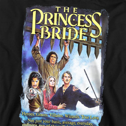 Black - Side - The Princess Bride Unisex Adult Poster Sweatshirt