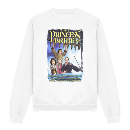White - Front - The Princess Bride Unisex Adult Poster Sweatshirt