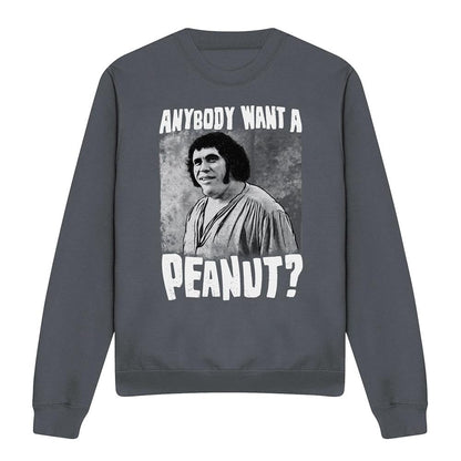 Charcoal - Front - The Princess Bride Unisex Adult A Giant Snack Sweatshirt