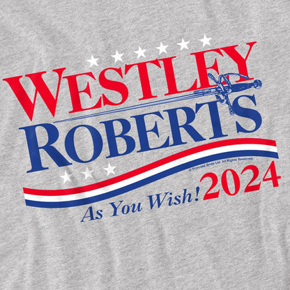 Athletic - Side - The Princess Bride Unisex Adult Westley Roberts As You Wish 2024 Westley T-Shirt