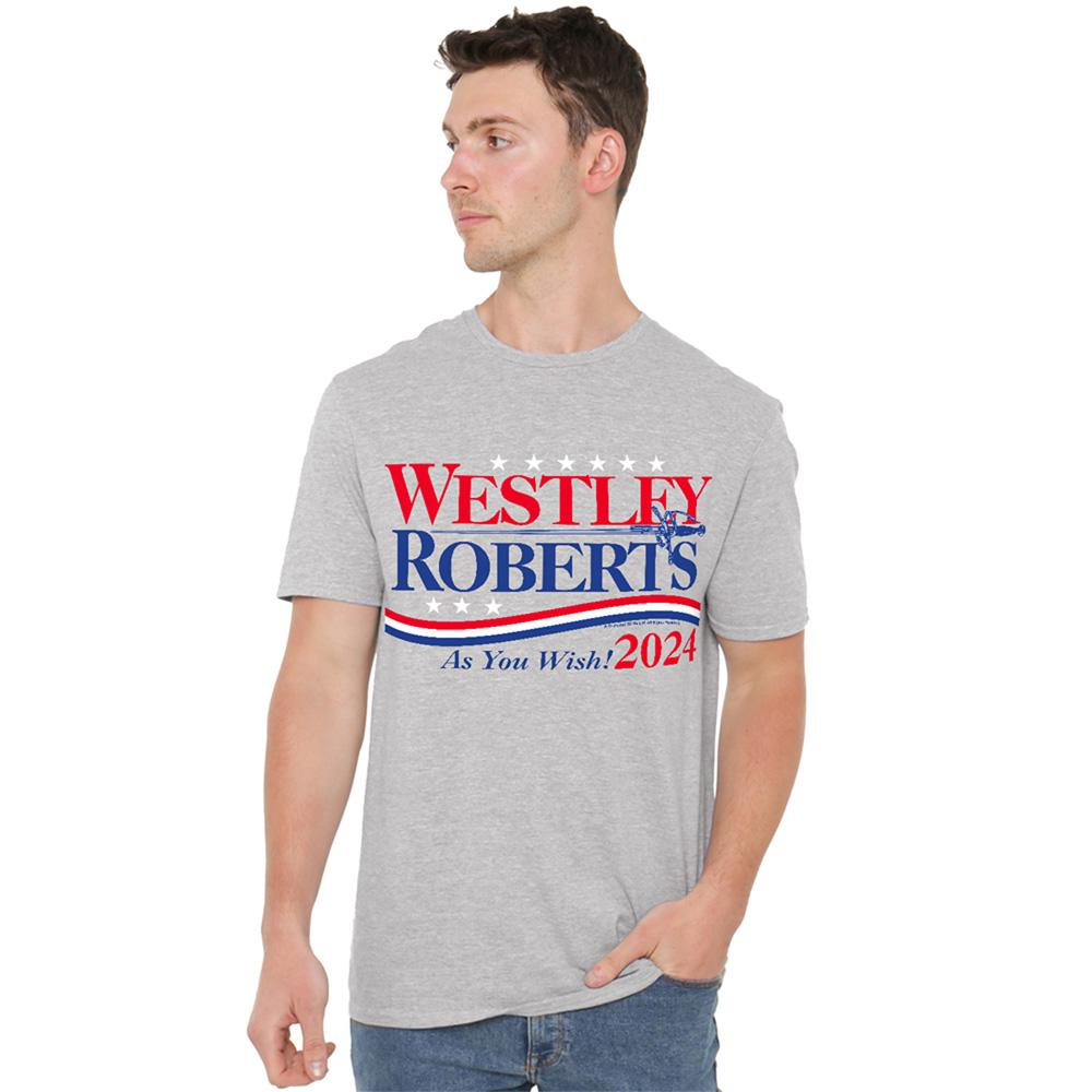 Athletic - Lifestyle - The Princess Bride Unisex Adult Westley Roberts As You Wish 2024 Westley T-Shirt