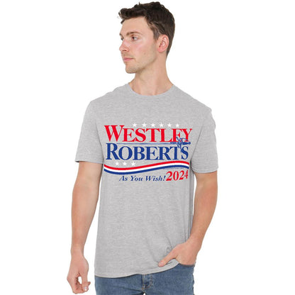 Athletic - Lifestyle - The Princess Bride Unisex Adult Westley Roberts As You Wish 2024 Westley T-Shirt