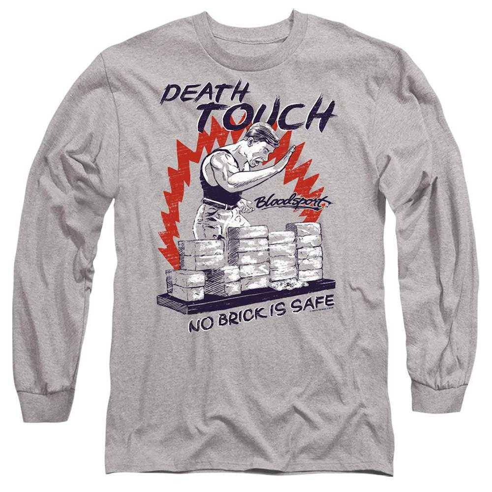 Athletic - Front - Bloodsport Unisex Adult Death Touch Long-Sleeved T-Shirt