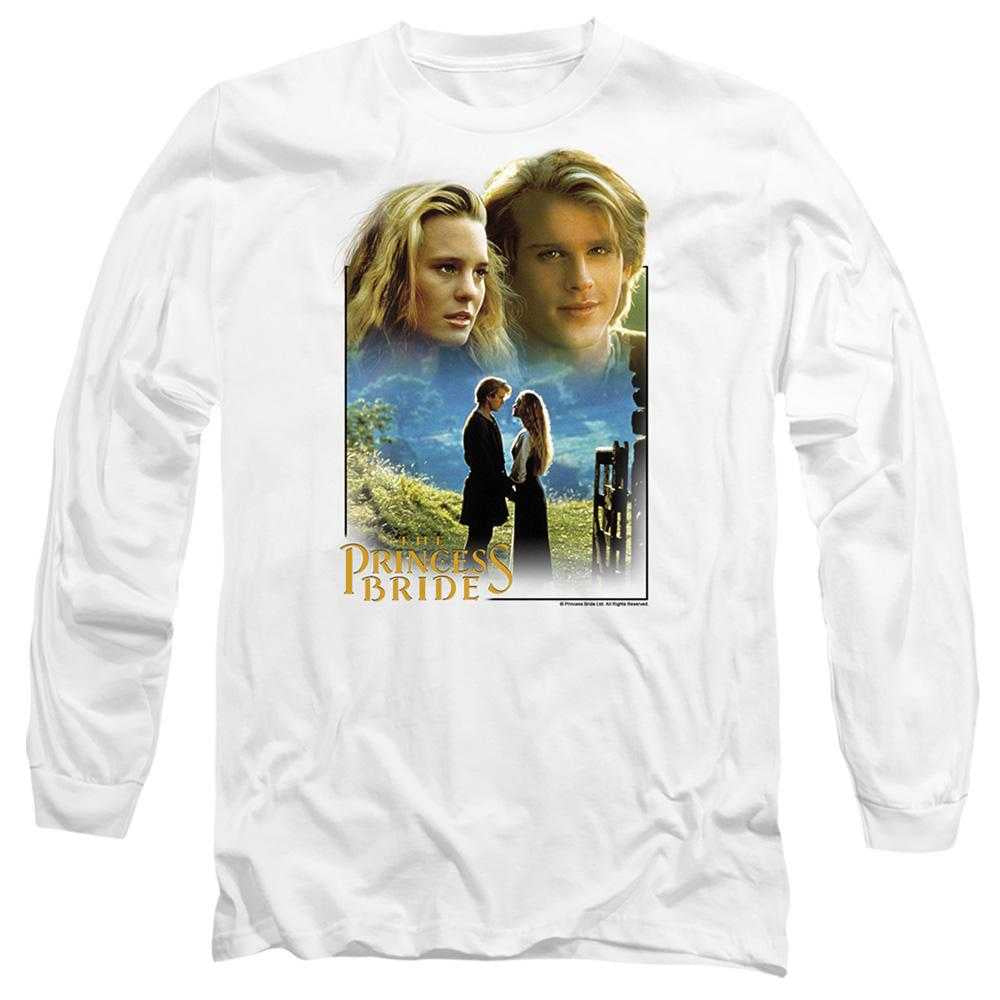 White - Front - The Princess Bride Unisex Adult Buttercup & Westley Long-Sleeved T-Shirt