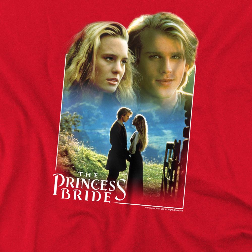 Red - Side - The Princess Bride Unisex Adult Buttercup & Westley T-Shirt