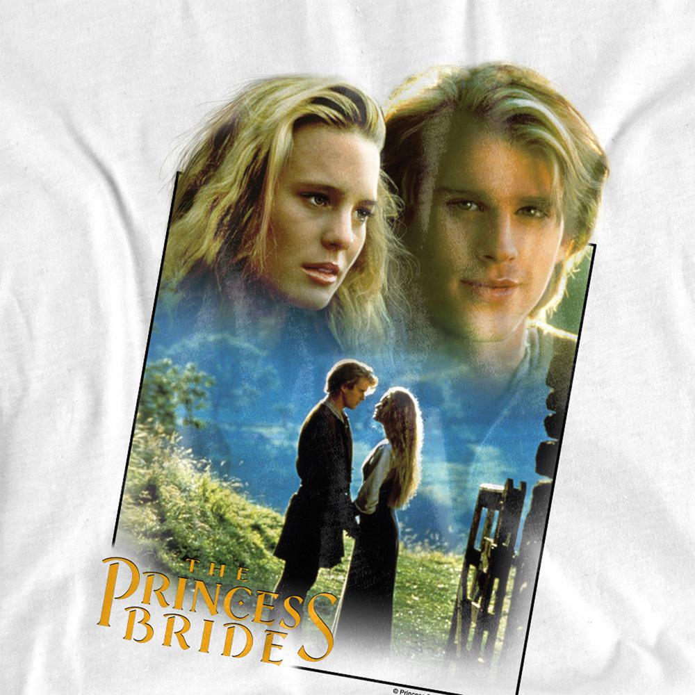 White - Side - The Princess Bride Unisex Adult Buttercup & Westley T-Shirt