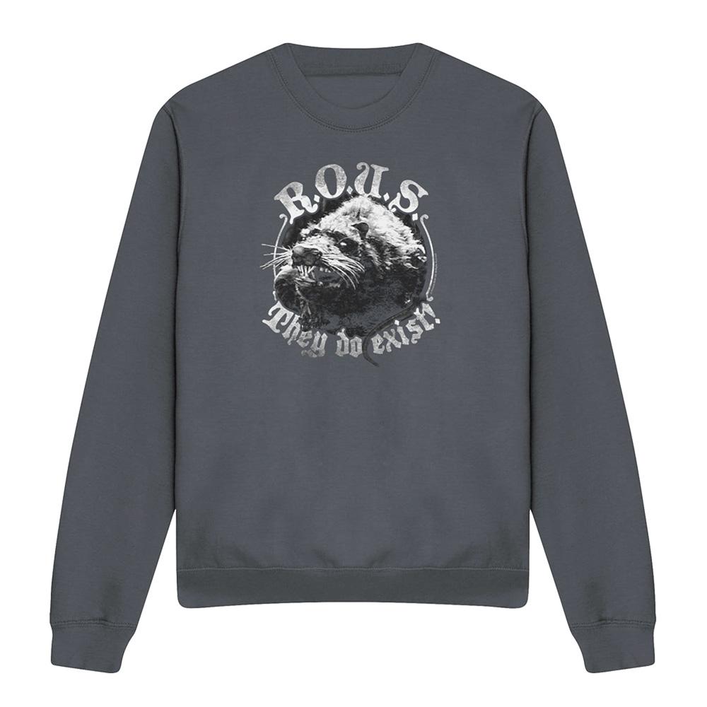 Charcoal - Front - The Princess Bride Unisex Adult They Do Exist Sweatshirt