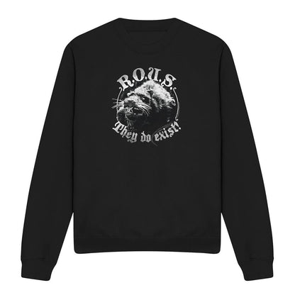 Black - Front - The Princess Bride Unisex Adult They Do Exist Sweatshirt