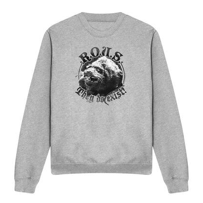 Athletic Heather - Front - The Princess Bride Unisex Adult They Do Exist Sweatshirt