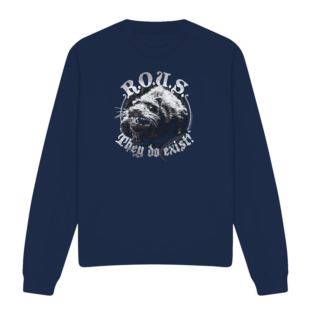 Navy - Front - The Princess Bride Unisex Adult They Do Exist Sweatshirt