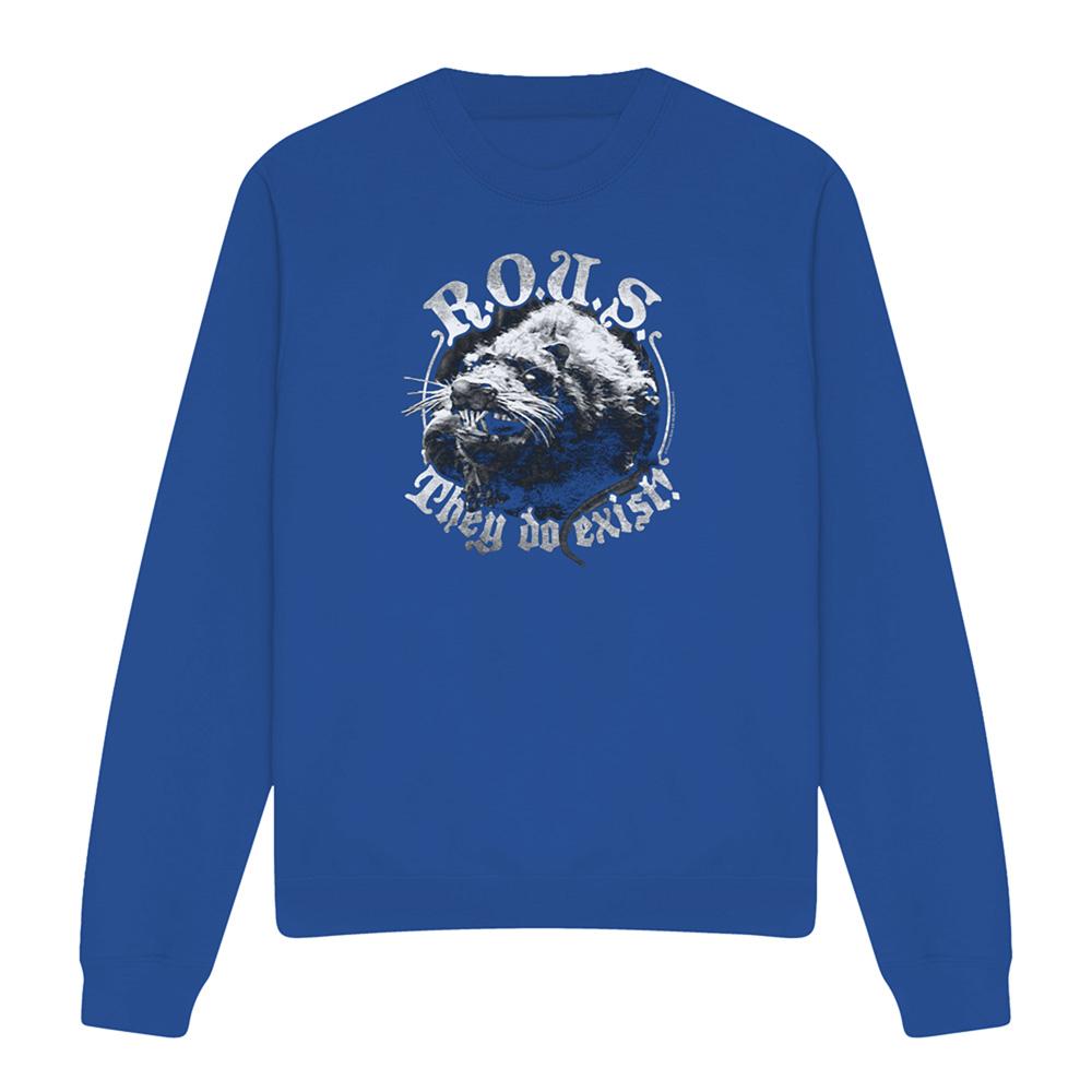 Royal Blue - Front - The Princess Bride Unisex Adult They Do Exist Sweatshirt