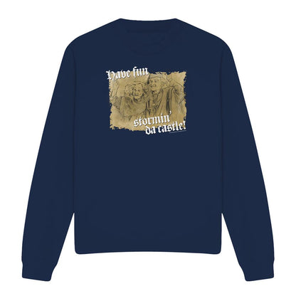 Navy - Front - The Princess Bride Unisex Adult Stormin Da Castle Sweatshirt