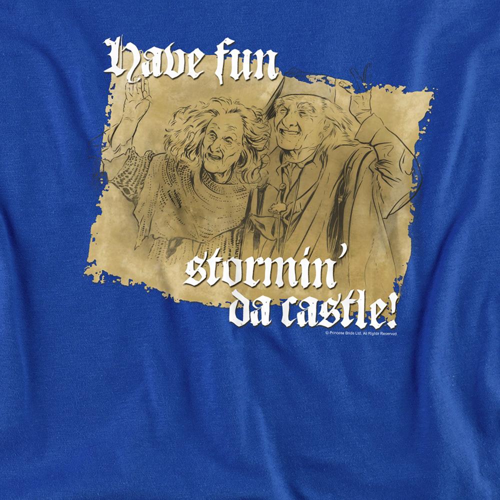 Royal Blue - Side - The Princess Bride Unisex Adult Stormin Da Castle Sweatshirt