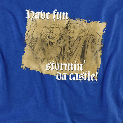 Royal Blue - Side - The Princess Bride Unisex Adult Stormin Da Castle Sweatshirt