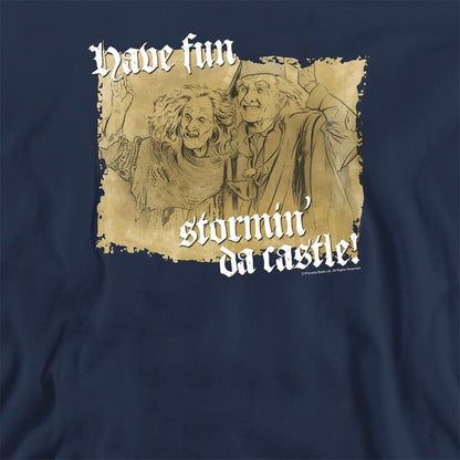 Navy - Side - The Princess Bride Unisex Adult Stormin Da Castle Sweatshirt