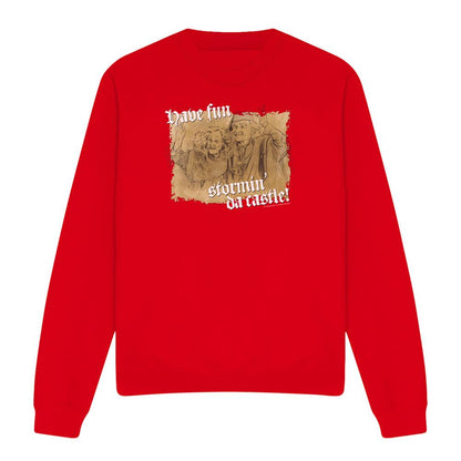 Red - Front - The Princess Bride Unisex Adult Stormin Da Castle Sweatshirt