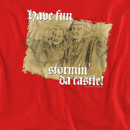 Red - Side - The Princess Bride Unisex Adult Stormin Da Castle Sweatshirt